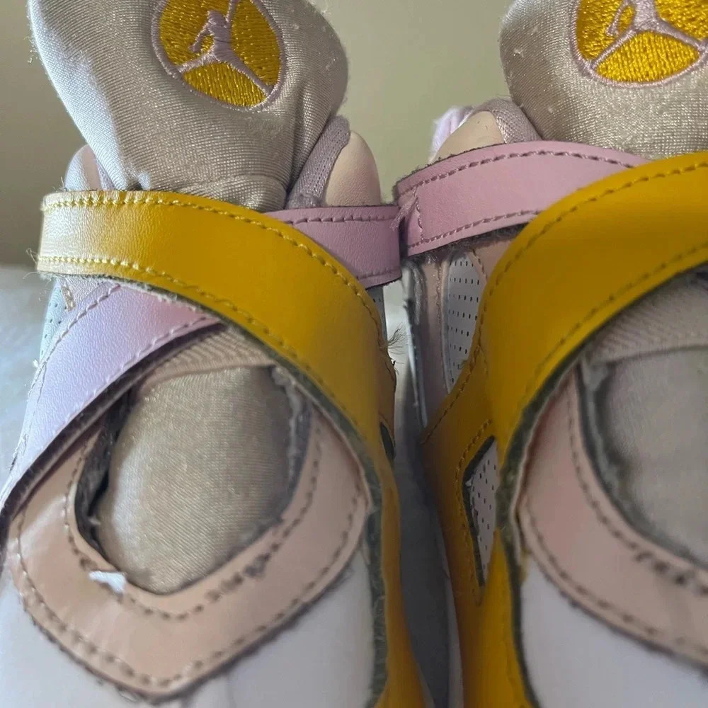 Jordan 8 Retro little kids tennis shoe - Picture 5 of 16
